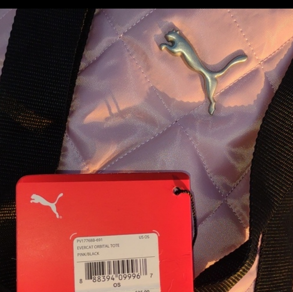PUMA Evercat Orbital Tote in Pink/Black - Picture 14 of 14